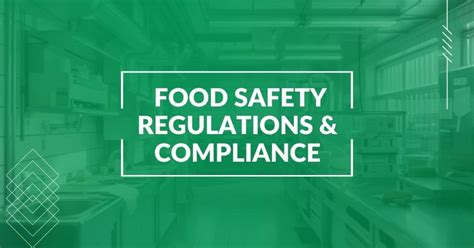 Food product and safety regulation .